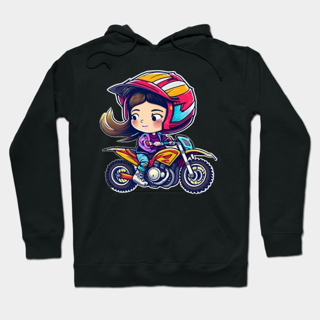 motocross mom Hoodie by Hunter_c4 "Click here to uncover more designs"